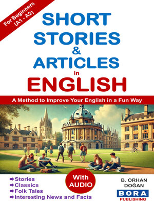 cover image of SHORT STORIES   &  ARTICLES in ENGLISH  For Beginners (A1--A2)--with AUDIO